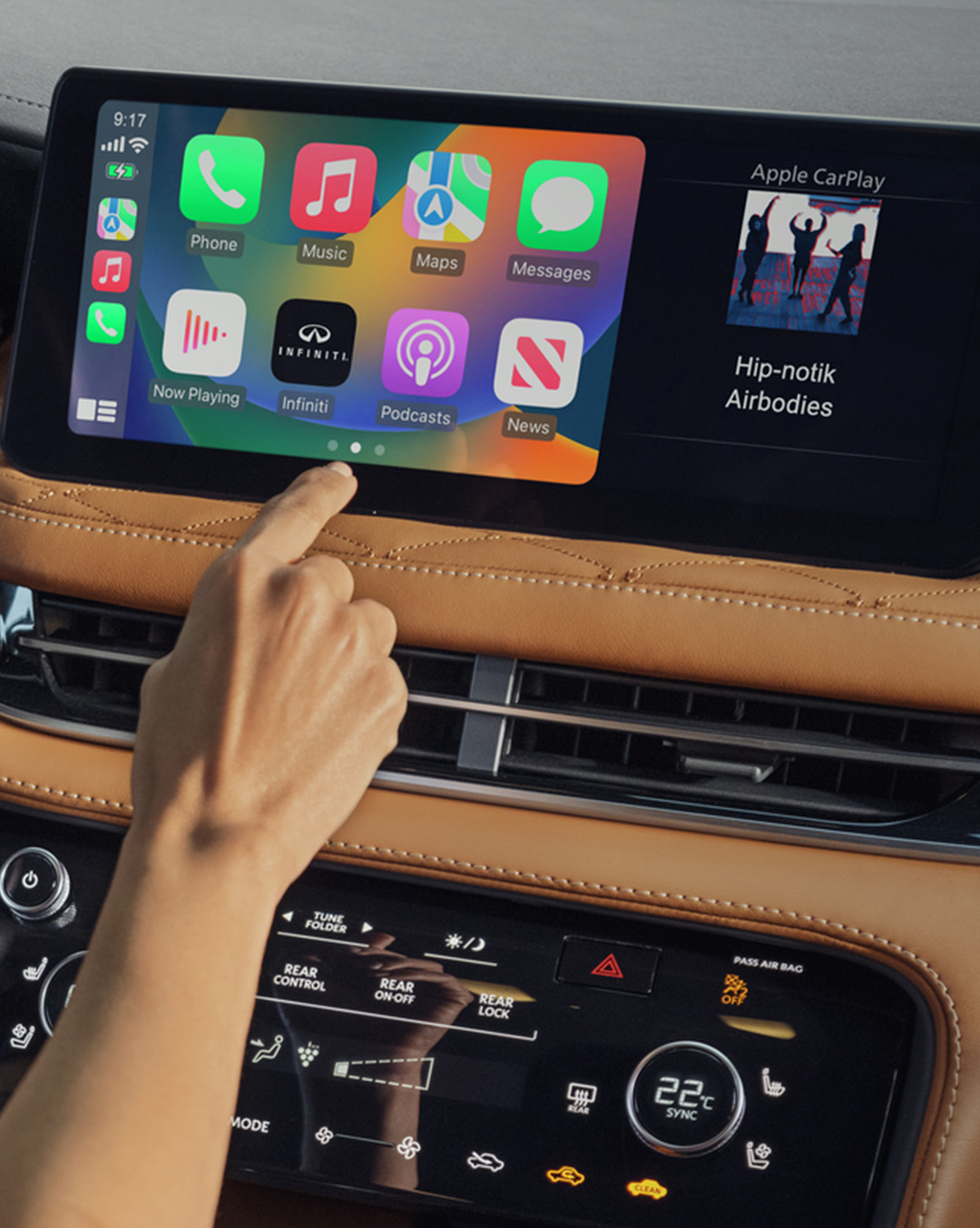 2024 INFINITI QX60 SUV InTouch system