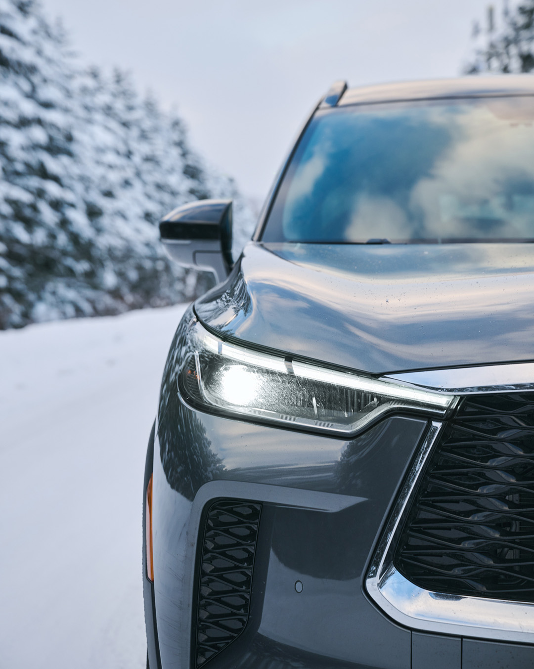2024 INFINITI QX60 SUV in snow mode